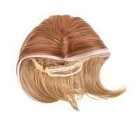 TOPPERFUN Bob Wig Short Straight Synthetic Hair for Women with Middle Part Gradient Shoulder- Breathable Lace Front Cap for Cosplay Party Daily Wear