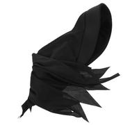 TOPPERFUN Breathable Grim Reaper Hood Mask for Full Head Halloween Costume Prop Comfortable Reaper Cosplay Accessory for Trick Treating and Spooky Role-playing Events