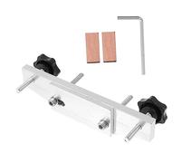 TOPPERFUN Bridge Clamp for Guitar Acoustic Maintenance Kit Code Bonding Tool Sturdy Wooden Guitar Piano Repair Clamp Silver