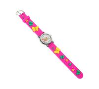 TOPPERFUN Butterflies Boys and Girls Watch Cartoon Wrist Watch Girls Quartz Portable Wristwatch for Children Toddlers Purple Butterfly Pattern