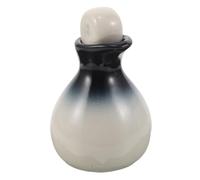 TOPPERFUN Ceramic Essential Oil Bottle for Aromatherapy Small Diffuser Vials for Spa Home and Beauty Salon Use