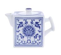 TOPPERFUN Ceramic Seasoning Bottle with Pour Spout for Soy Sauce and Vinegar Elegant Kitchen Storage Container for Home and Restaurant Stylish Condiment Pot for Organized Cooking Space
