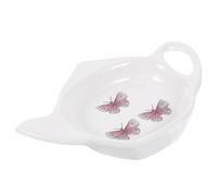 TOPPERFUN Ceramic Tea Bag Holder Teabag Tray for Afternoon Tea Delicate Porcelain for Household Use