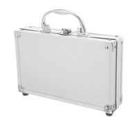 TOPPERFUN Coin Organizer Metal Display Case with Lid for Collectors