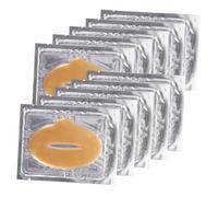 TOPPERFUN Collagen Lip Mask 25pcs Hydrating Sleeping Lip Gel Pads for Wrinkle Reduction for Dry