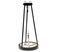 TOPPERFUN Creative Metal Sand Pendulum Ornament Desktop Motion for Home Office Desk Decor, Black Gravity Sand Pendulum Science Executive and Living Room Decoration