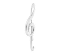 TOPPERFUN Creative Music Note Bottle Silver Zinc Alloy Kitchen Bar Tool for Wine Beer Bottles Music Lovers and Outdoor Use