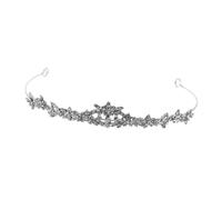 TOPPERFUN Crystal Bridal Headpiece Luxurious Rhinestone Wedding Tiara Headband for Women Comfortable Fit with Stunning Crystal Craftsmanship Versatile Hair Accessory Enhancing Modern and