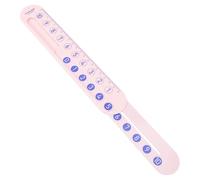 TOPPERFUN Digital Slide Ruler for Math Learning with Addition Subtraction Functions Pink Arithmetic Tool for Kindergarten and Home Use Enhances Mathematical Thinking Skills