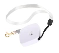 TOPPERFUN Dog Training Leash Dog Retractable Leash Easy to Carry Free Your Hands Exquisitely Designed Plastic Nylon 1.97x1.97x0.63in with Wrist Strap Random Color
