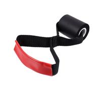TOPPERFUN Door Bolt with Creative Fitness Tension Rope Lightweight Portable Exercise Tool for Strength Training and Physical Therapy Easy Storage Design Black and Red