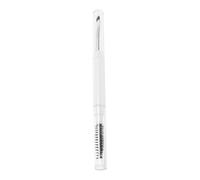 TOPPERFUN Dual-Ended Makeup Brush Soft Bristle Angled Brow Brush with Spiral Spoolie for Eyebrow Shaping