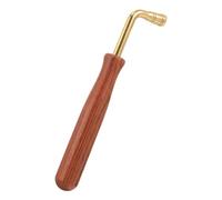 TOPPERFUN Dulcimer Tuning Lever Tool Ergonomic Shaped Spanner for Piano Tuning Design for Professionals Beginners Convenient Sturdy Wrench