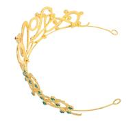 TOPPERFUN Egyptian Snake Crown Tiara Women Rhinestone Wedding Bridal Headpiece Halloween Retro Style Princess Bride Accessories
