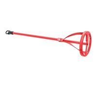 TOPPERFUN Electric Drill Paint and Drywall Mud Mixer Stirring Rod with Hex Shank, 1pcs Long Paddle Attachment for Mixing Paint, Plaster, and Putty in DIY and Professional Use