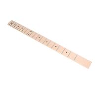 TOPPERFUN Electric Guitar Neck Replacement Headless Guitar Neck Beige with 21 Frets Maple Wood Fingerboard Easy to Install