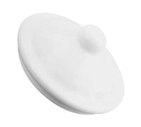 TOPPERFUN Enamel Cup Lid Replacement Large Smooth Surface Drink Cover for Home Use Enamel Mug Accessory Easy to Clean Practical Cup Cover