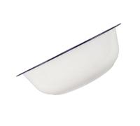 TOPPERFUN Enamel Foot Soaking Basin Portable Retro Foot Bath Tub for Home Pedicure Easy to Clean and Maintain Classic Design for Relaxation and Spa Experience