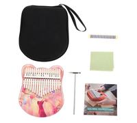 TOPPERFUN Ergonomic Design Thumb Piano Acrylic Kalimba Hand Piano for Music Practice