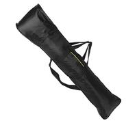 TOPPERFUN Erhu Bag Canvas with Padding, Black Chinese Erhu Carrier Backpack with Shoulder Strap, Protective Storage Case for Zhonghu Jinghu Bowed String Instruments