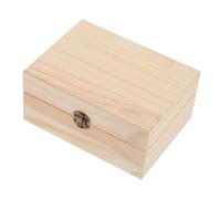TOPPERFUN Essential Oil Storage Box Wooden Lattice Case Versatile Aromatherapy Stocking Stuffers for Women