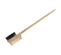 TOPPERFUN Eyebrow Evenly, for Separate Accuracy Heads Greater Eyelashes Multifunctional Bamboo Brush Comb with Double Portable Makeup Tool for Birthday and Festival Gifts