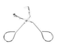 TOPPERFUN Eyelash Curler Practical Eyelashes Curling Tool Stainless Steel Lightweight Comfortable to Hold Silver for Women Makeup