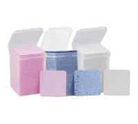 TOPPERFUN Eyelash Glue Cleaning Pads Wipes for Bottle Wiper Residue Remover for Eyelash Extension Wipes Per Box