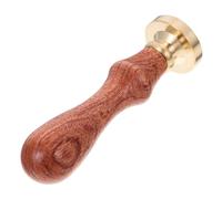 TOPPERFUN Eyeshadow Pressing Tool with Wooden Handle and Copper Head for Pressed Seal and Delicate Pattern Making, Practical DIY Eye Shadow Stamper for Eye Makeup Application