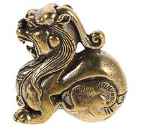 TOPPERFUN Feng Shui Pi Yao/pixiu Wealth Porsperity Statue for Attract Wealth and Good Luck Feng Shui Decor Fortune Business Interior Decoration Home Figurine Bi Xie Sculpture