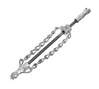 TOPPERFUN Flex Shaft Descaling Chain Drain Cleaner Tool Attachment for Kitchen Drains and Pipes, Steel Material with Corrosion Resistance and Simple Attachment Use for Effective Clog Removal