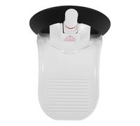 TOPPERFUN Foldable Shower Foot Rest Made of Abs and Epdm Plastic with Strong Suction Cup, Anti Slip Bathroom Foot Pedal Secure Suction Attachment for Hotel and Rv Use for Safe Shaving Step