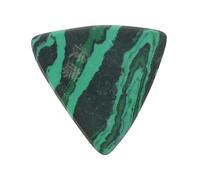 TOPPERFUN Green Emerald Ukulele Plectrum Large Triangle Sturdy Guitar Pick Replacement for Acoustic and Electric Guitar Instrument Accessories
