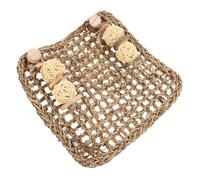 TOPPERFUN Guinea Pig Foot Pad Wooden Grinding Board for Squirrel, Synthetic Material, Carefully Crafted for Home Use and Pet Shops, Brown, Small Animal Nail Care Accessory