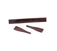 TOPPERFUN Guitar Bridge for Archtop Bass Guitar Rosewood Material Design Musical Instrument Accessory