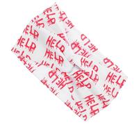 TOPPERFUN Halloween Hair Accessories for Women Red Fabric Headband Soft the Touch Versatile Use Wide Hair Band for Parties and Spooky Festive Events