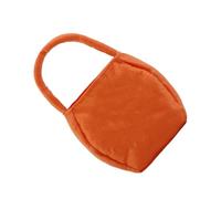 TOPPERFUN Halloween Short Plush Cartoon Candy Bag Party Wrapping Tote for Treats for Halloween Cosplay Festivals and Themed Parties Fun Design