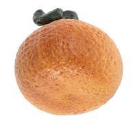 TOPPERFUN Handcrafted Artistic Orange Faux Fruit Model Realistic Table Centerpiece Decoration for Home Office Study Vibrant Colors Housewarming Year Gift
