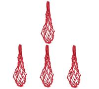 TOPPERFUN Hanging Chicken Feeder Bag Poultry Fruit Holder for Vegetables Net Design for Cabbage Corn More Veggie String Bag for Chickens Other Poultry