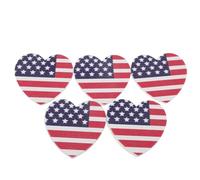 TOPPERFUN Heart-Shaped Mini Nail File Double-Sided Buffer Nail Polishing Tool 1.97 Inch for Manicure and Pedicure and Smoothing in Travel and Home Use