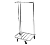 TOPPERFUN Heavy Duty Garbage Bag Holder Rack Portable Outdoor Trash Bag Stand for Cleanup Gardening Camping Weather-resistant Metal Frame for Lawn Waste Collection