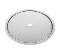 TOPPERFUN Induction Cooker Sinking Ring and Adapter Plate Heat Diffuser Ring for Hot Pot Table Stainless Steel Induction Cooker Lid and Fitting Accessory