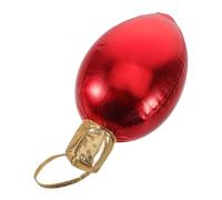 TOPPERFUN Inflatable Christmas Balloons Outdoor Xmas Light Bulb Ornament Holiday Hanging Bauble Party Prop for Lawn Garden Courtyard