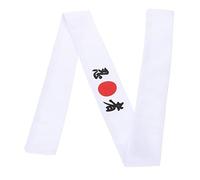 TOPPERFUN Japanese Symbol Printed Headband Comfortable Ninja Headband for Cooking Sports and Cosplay Fits for Men Women and for Japanese Culture Enthusiasts