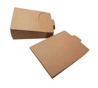 TOPPERFUN Kraft Paper Cd Bag Paper Bag for Storage File Envelope Pouch Multi-function for Mailing