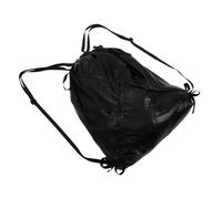 TOPPERFUN Large Capacity Drawstring Backpack Heavy Duty Oxford Cloth Gym Bag for Men Women with Ergonomic Straps Pleated Design Travel Sports Outdoor Activities