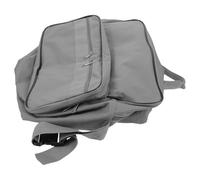 TOPPERFUN Large Wheelchair Bag with Multi Pockets Oxford Storage Organizer for Back Hanging Manual and Electric Chairs Easy Installation Moisture-Resistant Gray