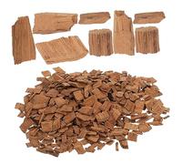 TOPPERFUN Light Toasted French Oak Chips for Home Brewing Wine Making Enhance Red Wine Aroma and Taste with Elegant Spice Notes Compact for Whiskey and Bar Use