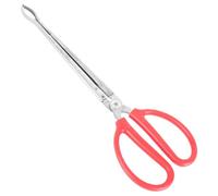 TOPPERFUN Long Handle for Feeding Small Objects in Fish Tank Reptile Feeding Tool with Non-slip Design and Stainless Steel Material, Extended Length Clamp and Reptile Raising