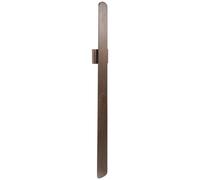 TOPPERFUN Magnetic Hanging Long Handle Shoe Horn Beech Wood with Walnut Finish Durable Household Shoe Helper for Seniors and Pregnant Women Space Saving Storage with Rational Grip Design